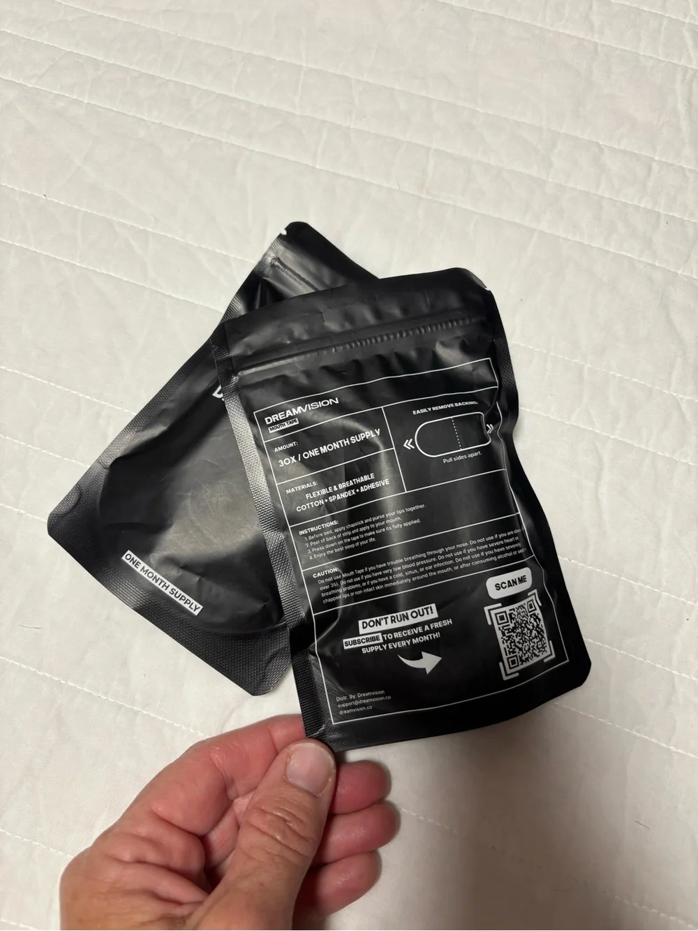Dream Vision Mouth Tape - 2 Packs Brand New